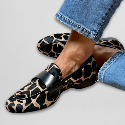 Tess™ | Mocassins à motif animalier pour le style et le confort