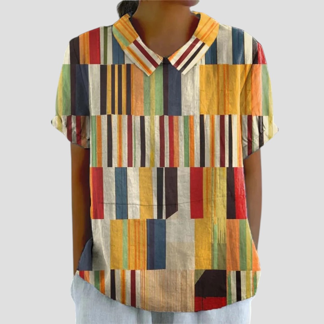 Noemi - Blouse À Imprimé Chic