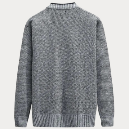 Andreas™ | Cardigan classique à col en V tricoté