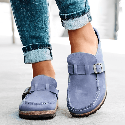 Selma™ | Pantoufles orthopédiques de luxe au look cuir élégant